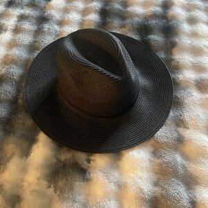 Old Navy Black Wide-Brim Hat